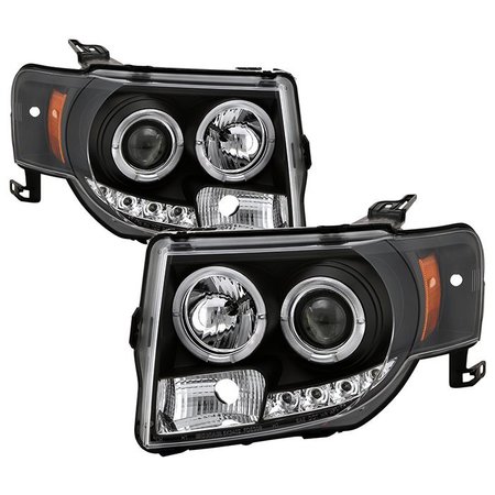 SPYDER AUTOMOTIVE 08-12 ESCAPE PROJECTOR HEADLIGHTS-HALOGEN MODEL ONLY ( NOT COMPATIBLE WITH XENON 5074225